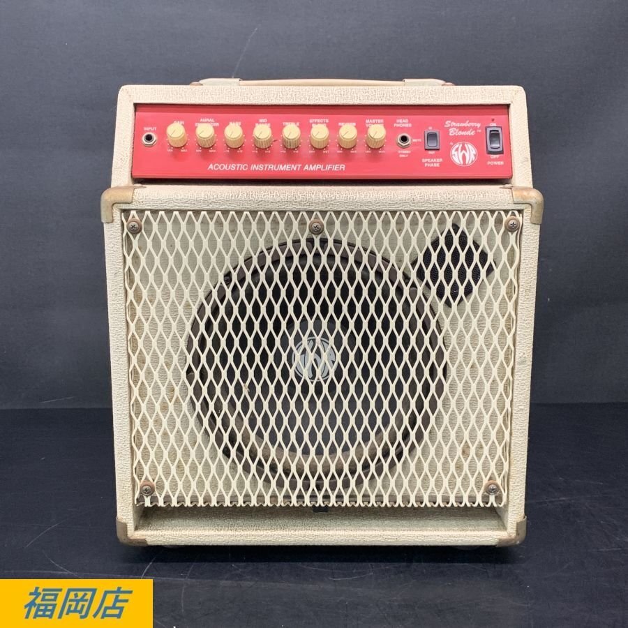 【希少】SWR Strawberry Blonde アコースティックアンプ ギターアンプ ※通電NG 状態説明あり★ジャンク品【福岡】