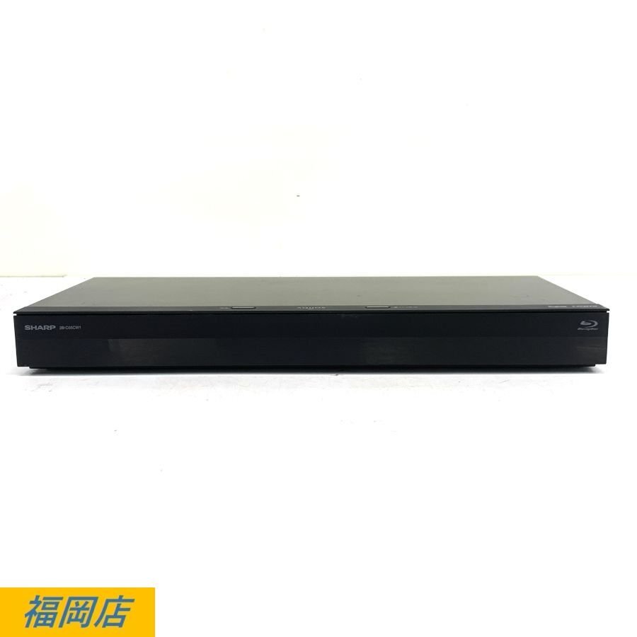 SHARP 2B-C05CW1 AQUOS 2020年製 シャープ アクオス ブルーレイディスクレコーダー B-CAS付 初期化済み 動作/状態説明あり●現状品【福岡】