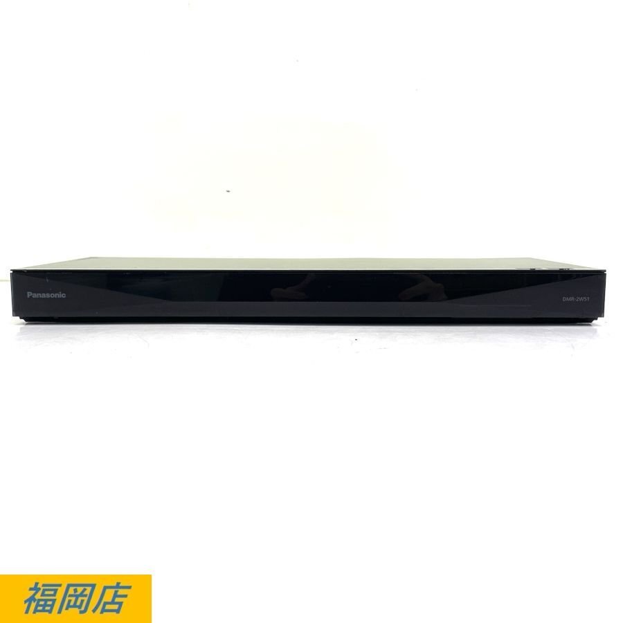 Panasonic DMR-2W51 DIGA 2021年製 パナソニック ディーガ ブルーレイディスクレコーダー B-CAS付き 動作/状態説明あり●現状品【福岡】