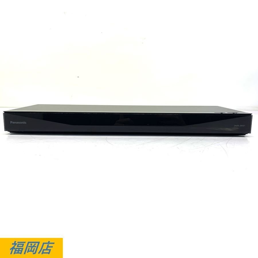Panasonic DMR-2W51 DIGA 2022年製 パナソニック ブルーレイディスクレコーダー ディーガ B-CAS付 ※動作不良品●ジャンク品【福岡】
