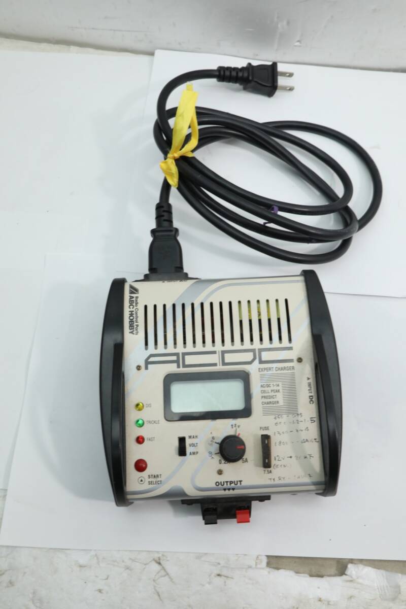 ◆ 　ABCホビー AC/DC エキスパートチャージャー ラジコン用充電器 中古　　　#32851　◆