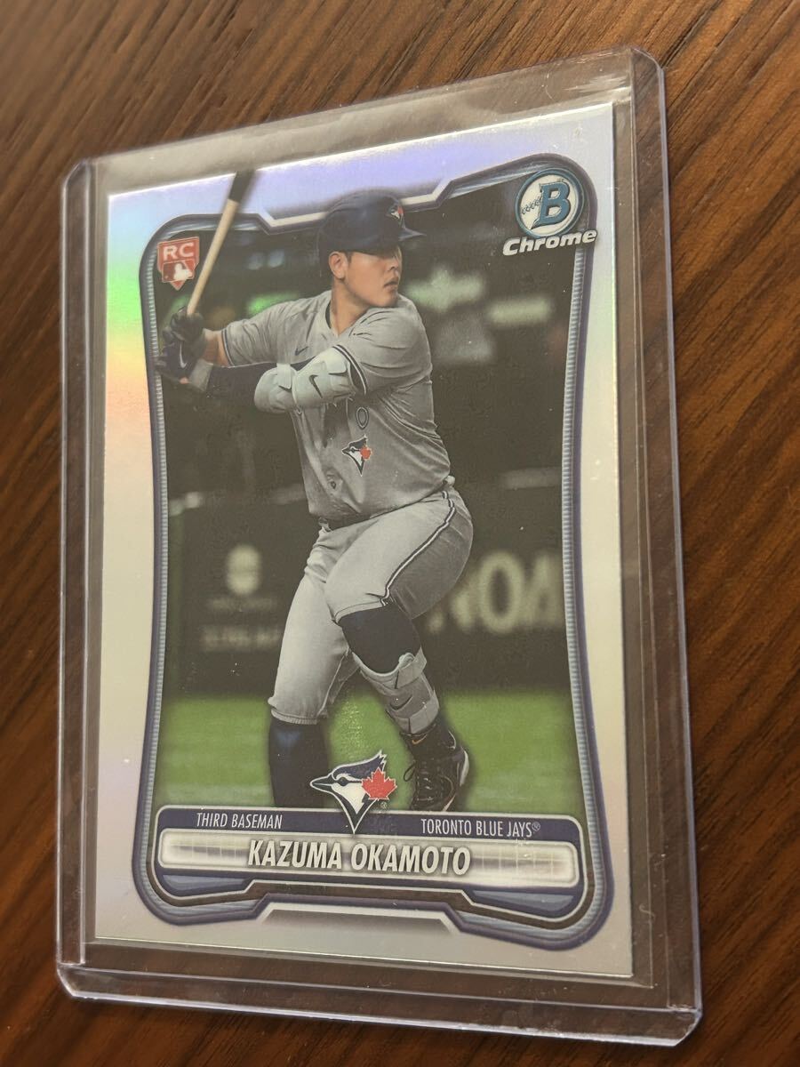 岡本和真 Topps Bowman RC レッドルーキー　 MLB Chrome