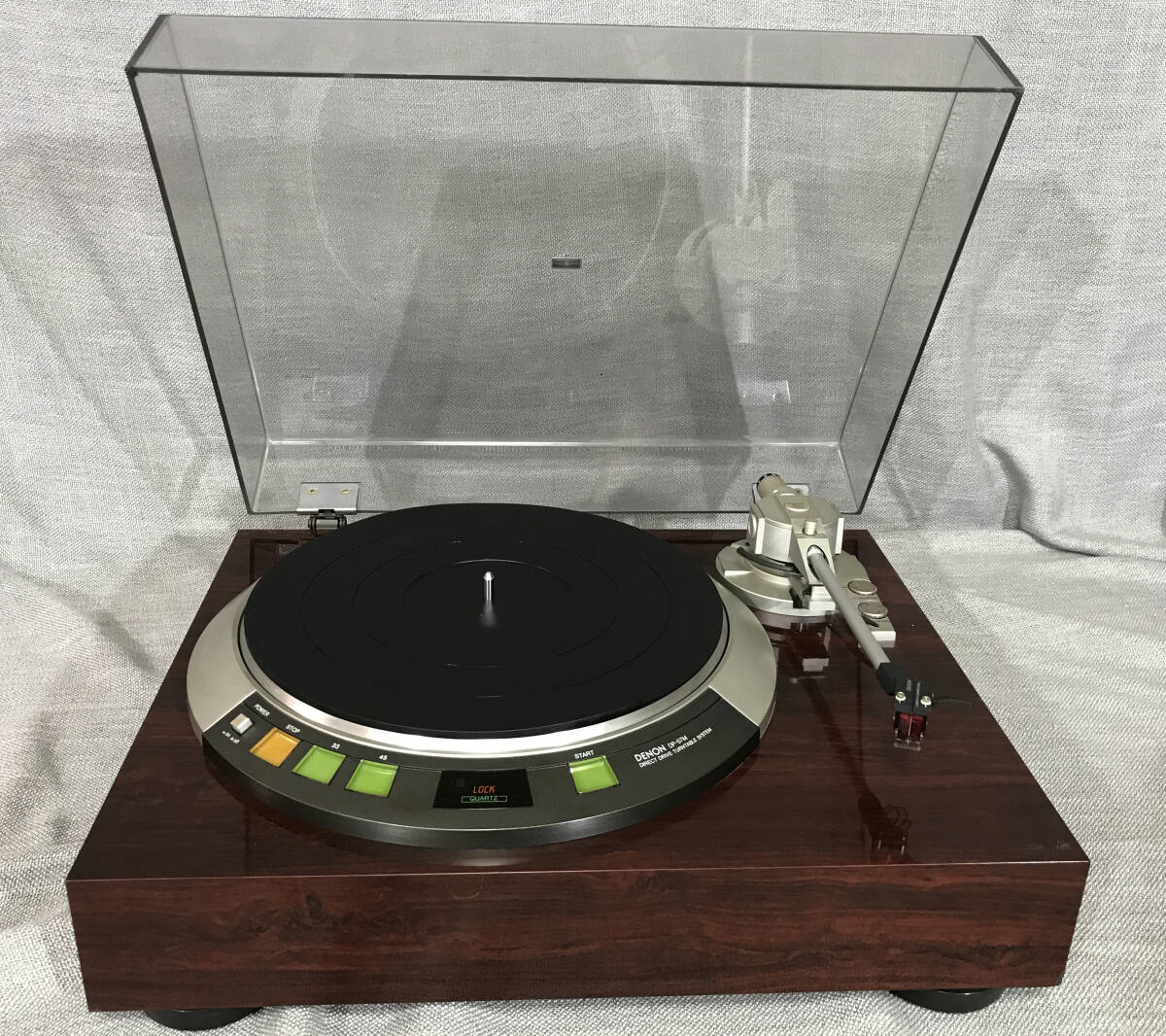 【B204】 デノン DENON レコードプレーヤー DP-57M ターンテーブル DIRECT DRIVE TURNTABLE SYSTEM 日本コロムビア