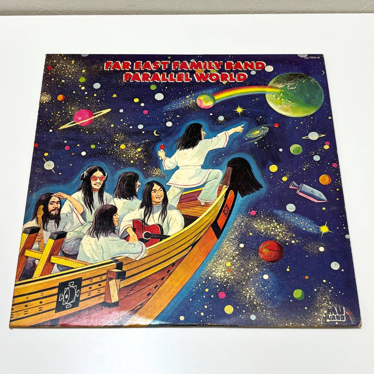 【新245】 ファー イースト ファミリー バンド Far East Family Band Parallel World 多元宇宙への旅 LP レコード record 中古品 現状品