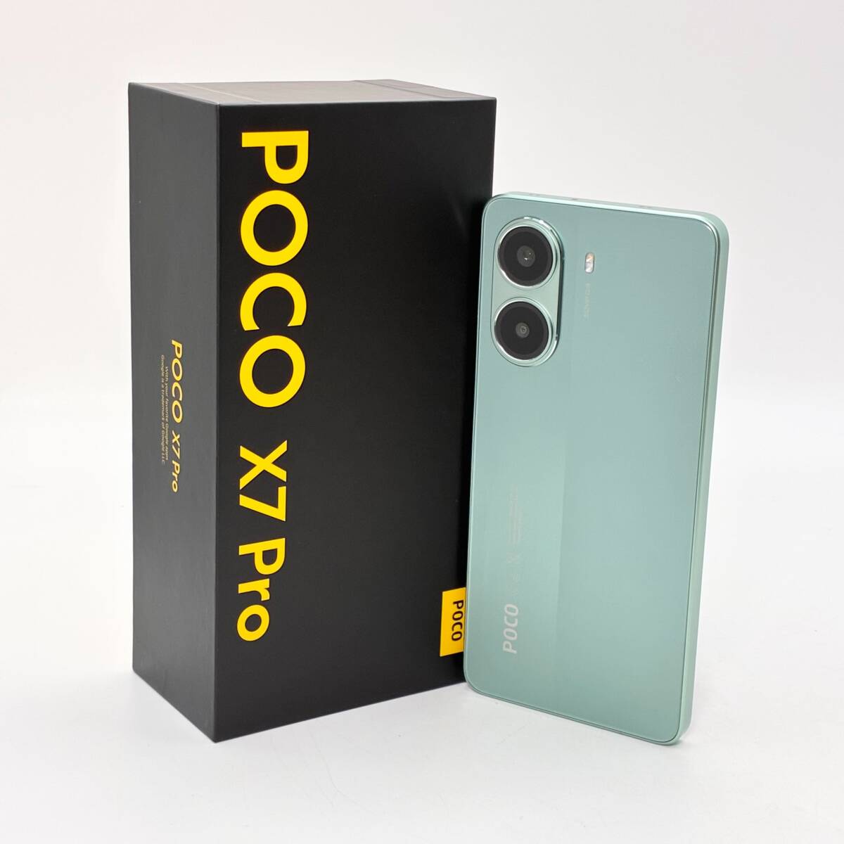◆ 美品 初期化済み ◆ Xiaomi シャオミ POCO X7Pro / 2412DPC0AG / メモリー 8GB ストレージ 256GB / Green グリーン SIMフリー 【6814】
