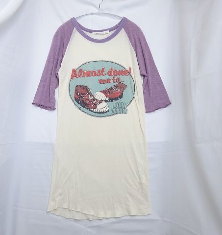 Inpaichthys kerri インパクティスケリー ワンピース丈 ラグランＴシャツ ロング丈
