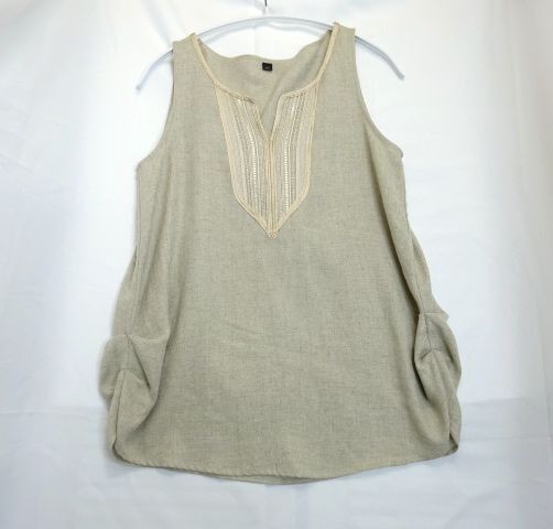 SOV. DOUBLE STANDARD CLOTHING ソブ ノースリーブ プルオーバー トップス 日本製 タンクトップ ダブルスタンダードクロージング