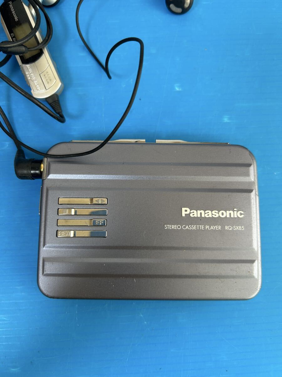 Panasonic パナソニック ポータブルカセットプレーヤー　RQ-SX85【動作未確認】現状ジャンク