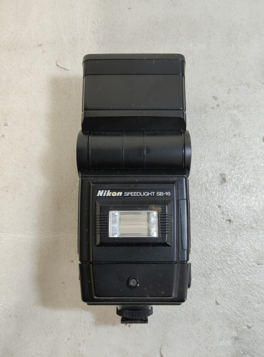 【動作未確認】Nikon ニコン SPEED LIGHT SB-16 スピードライト ストロボ フラッシュ ニコン 現状品