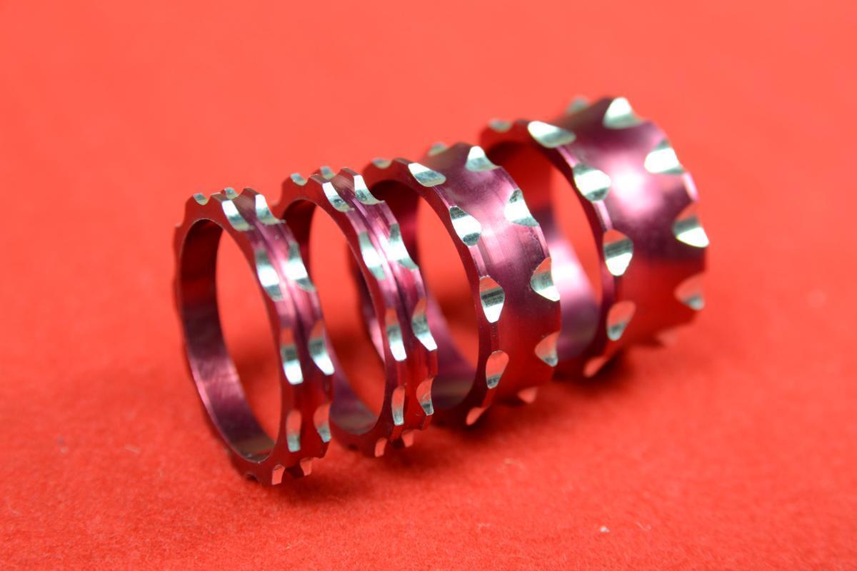即決★新品★ゆうパケット可◆SARS★A6061-T6★CNC切削★軽量★コラムスペーサー★5mm・10mm・15mm★4個セット★5mm～35mmまで自在★ A2