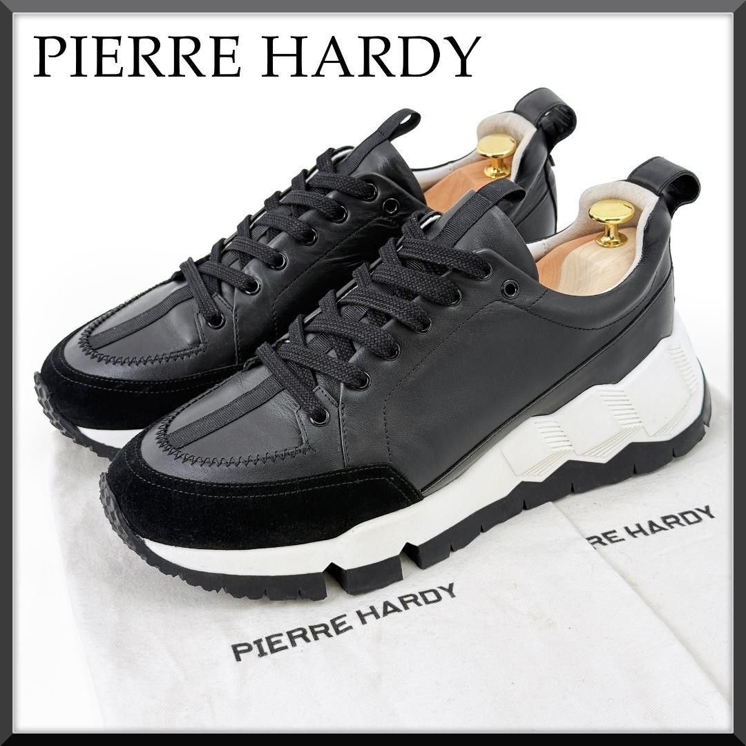 定価12万【美品】ピエールアルディ PIERRE HARDY ストリートライフ 厚底 スニーカー 28㎝ 43 黒 ブラック