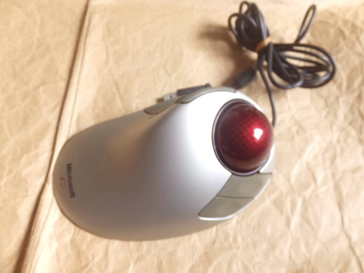 ジャンク　Microsoft Trackball Explorer