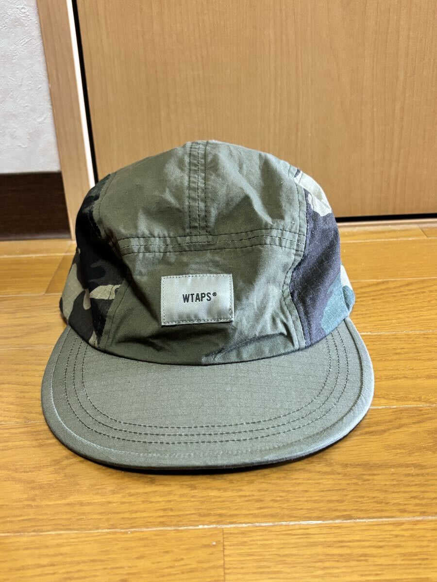 美品 WTAPS ダブルタップス 212HCDT-HT01 T-5 01 迷彩 キャップ
