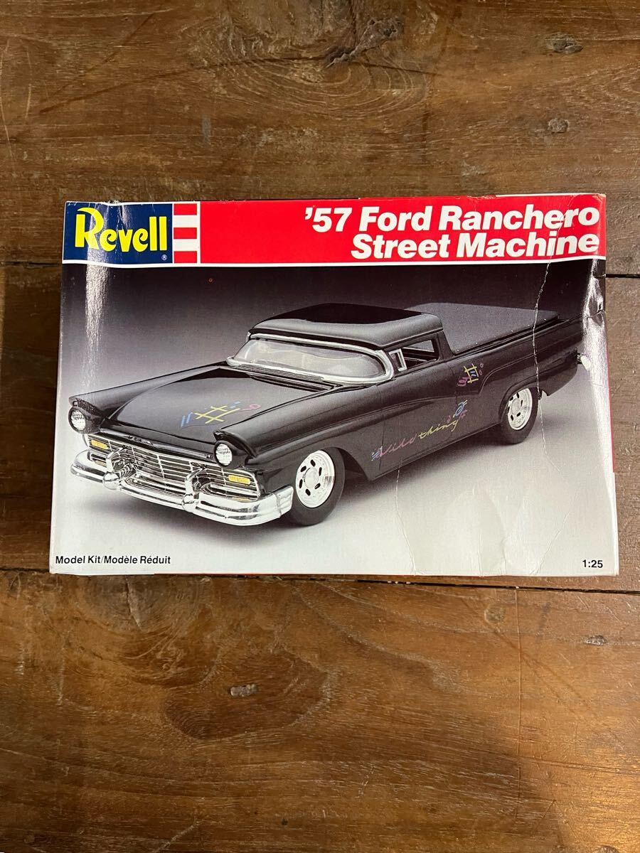 Revell '57 Ford Ranchero Street Machine 1/25 プラモデル当時物絶版アメ車