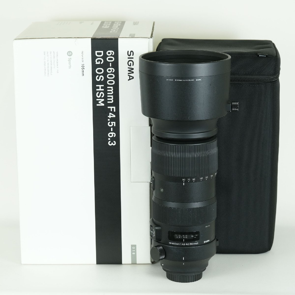[並品] SIGMA 60-600mm F4.5-6.3 DG OS HSM | Sports [キヤノン用] | Canon EFマウント