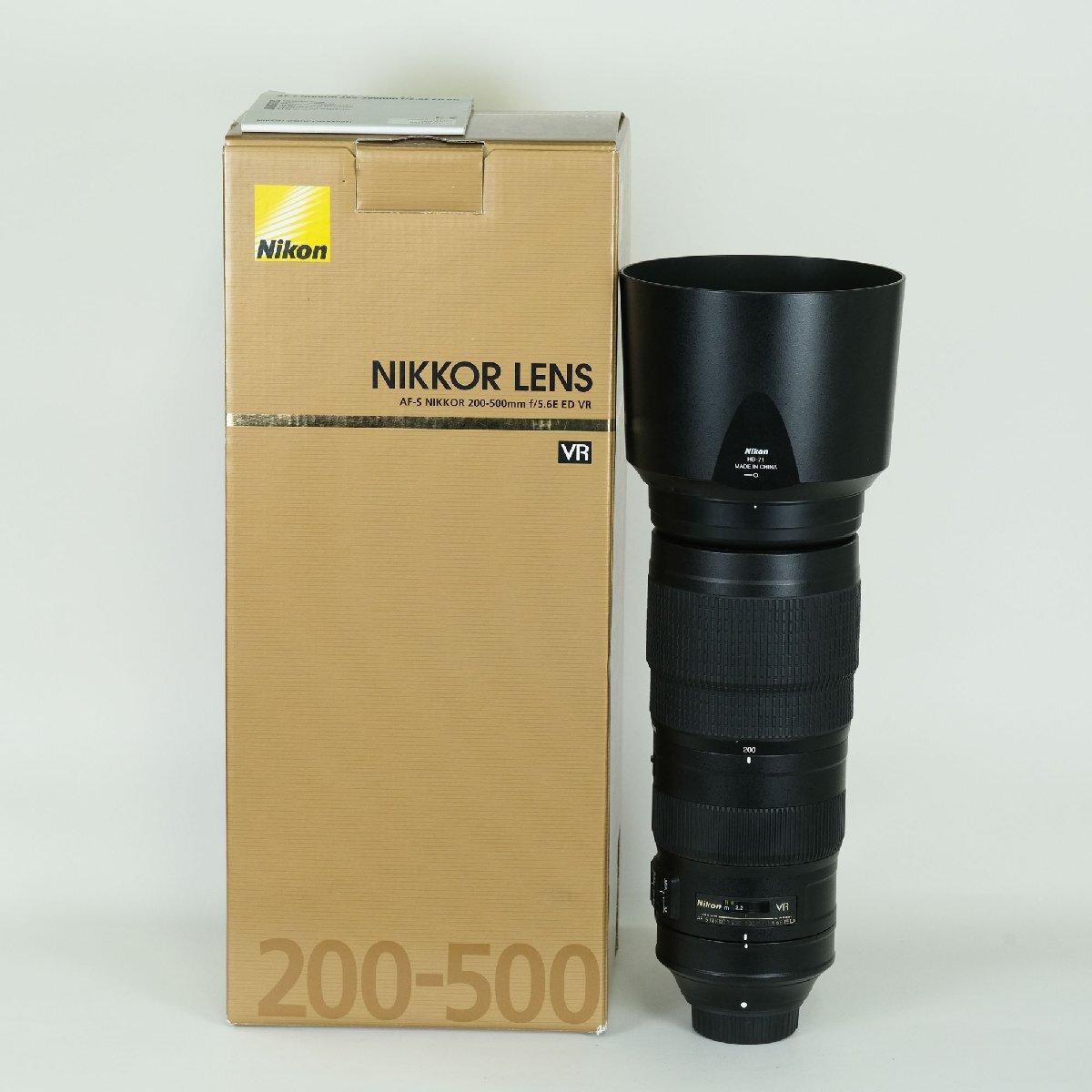[並品] Nikon AF-S NIKKOR 200-500mm f/5.6E ED VR | Nikon Fマウント