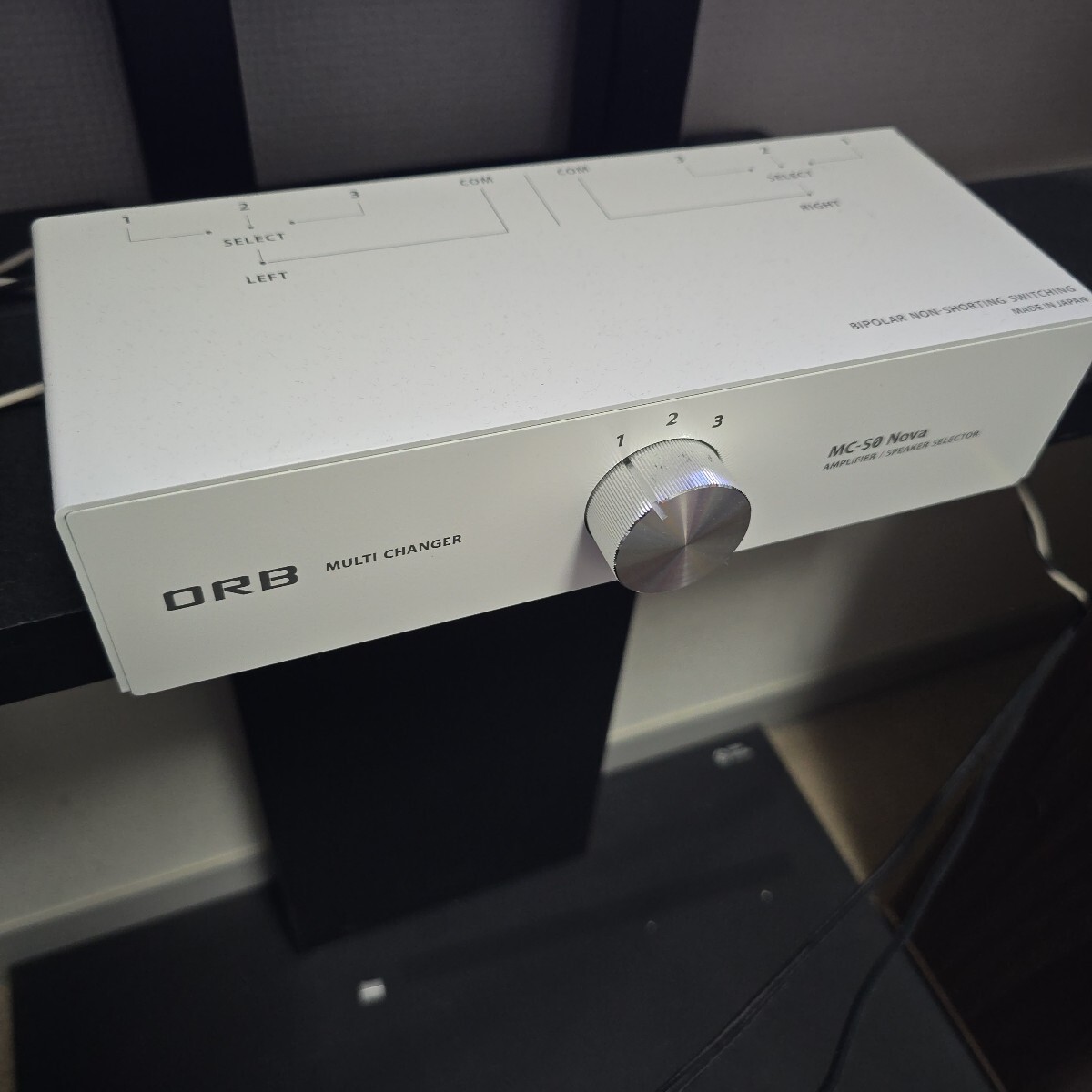 1円スタート～高品質ORB MC-S0 Novaパワーアンプ、スピーカーセレクター美品