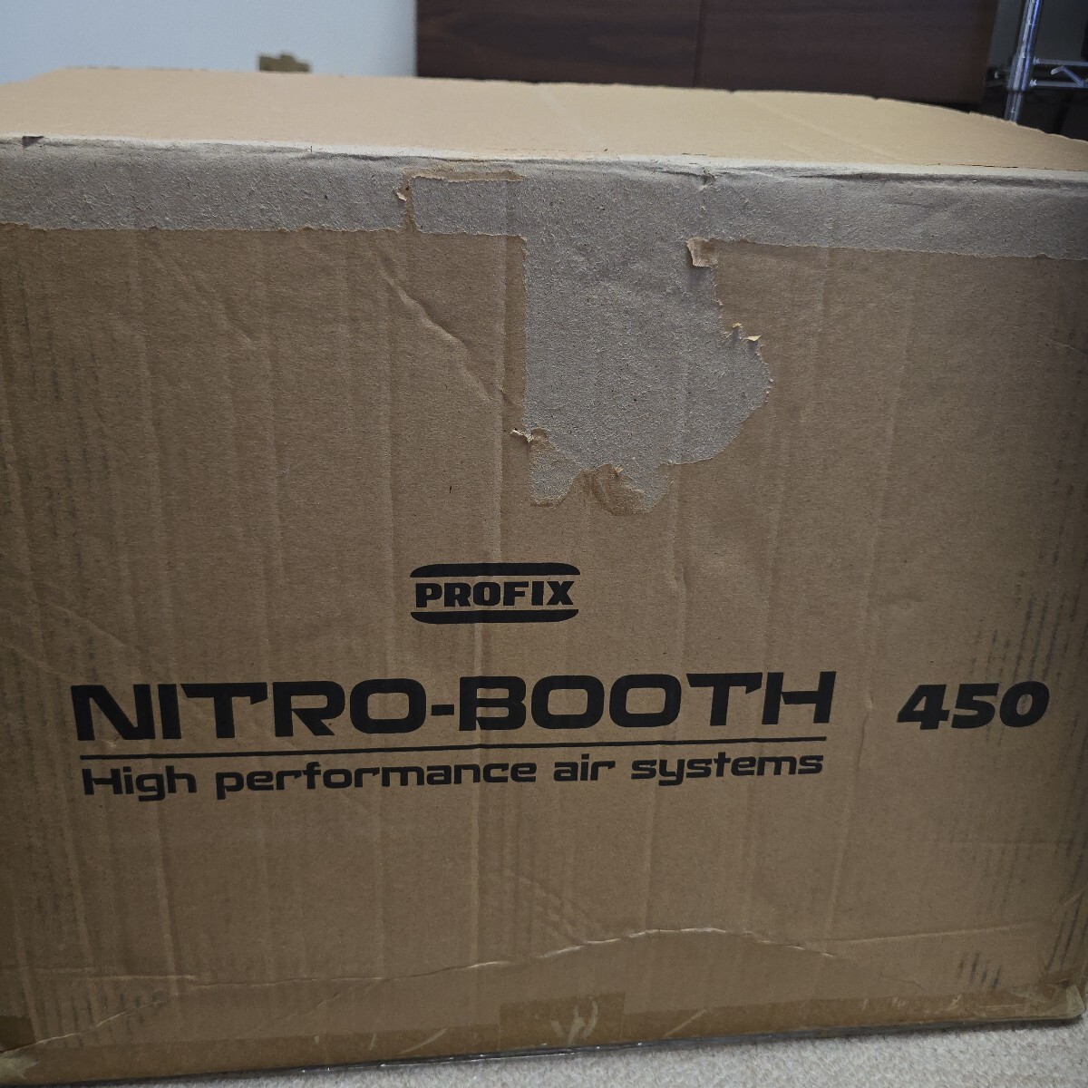 1円スタート～高性能塗装ブースPROFIX ニトロブース450 未使用 