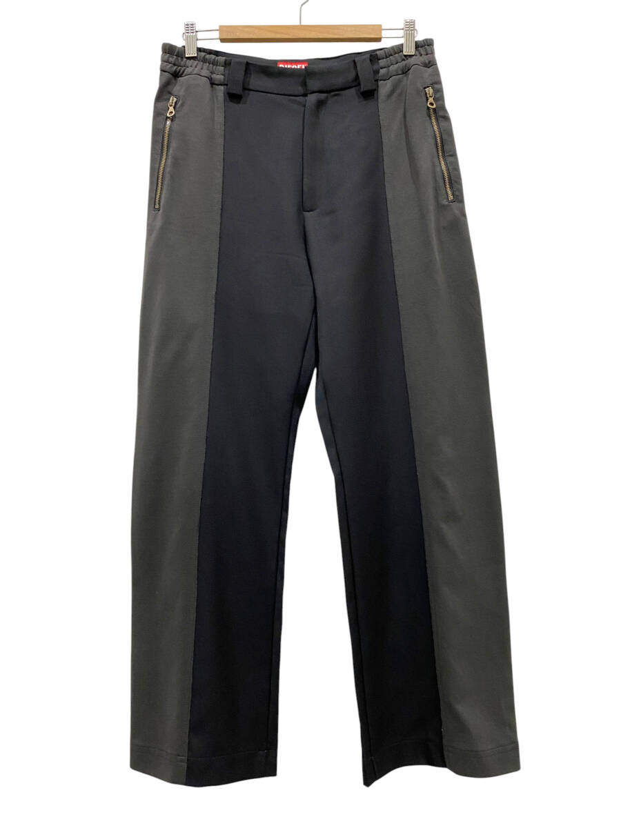 ディーゼル DIESEL パンツ P-WARHOLS ストレート パネル ワイドパンツ ブラック size 48 メンズ