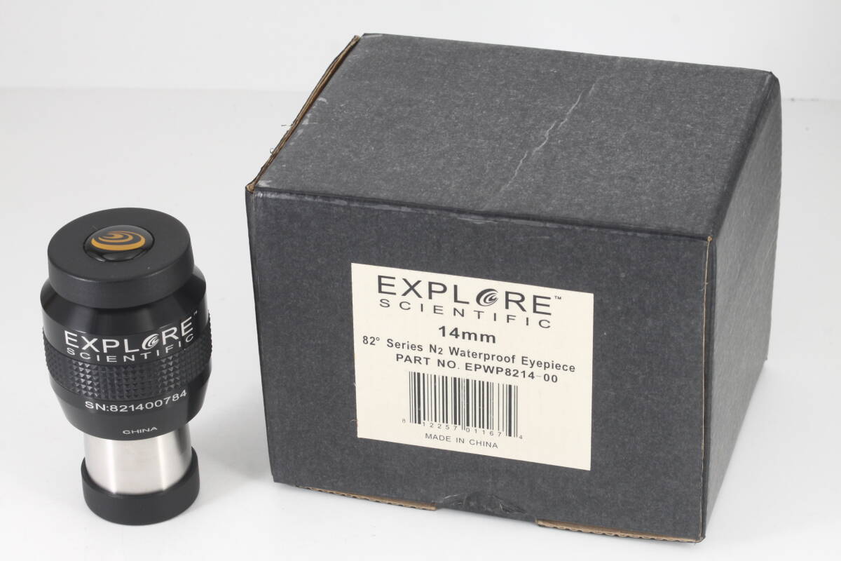 ★新品級★ EXPLORE SCIENTIFIC 14mm 82°天体望遠鏡用接眼レンズ ★完動品★ #221