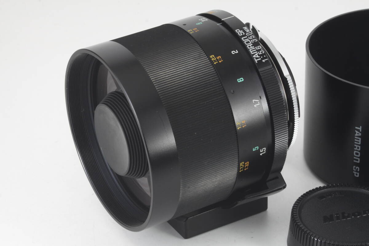 ★超極上美観★ TAMRON SP 350mm F5.6 TELE MACRO ADAPTALL 2 NIKON用 ★完動品★ ニコン #031