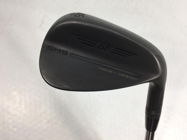 返品OK 中古美品 ボーケイ ウェッジ スピンミルド SM9 (ジェットブラック)46.10F(日本仕様) PW NSプロ 950GH neo 46 S