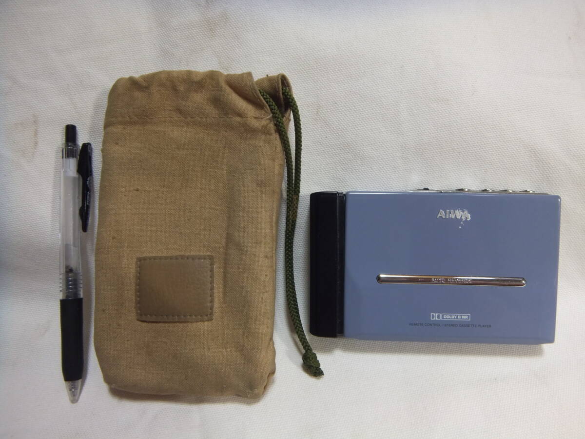 1990年～　AIWA　ポータブルカセットプレーヤー「カセットボーイ　HS－PL55」ジャンク品
