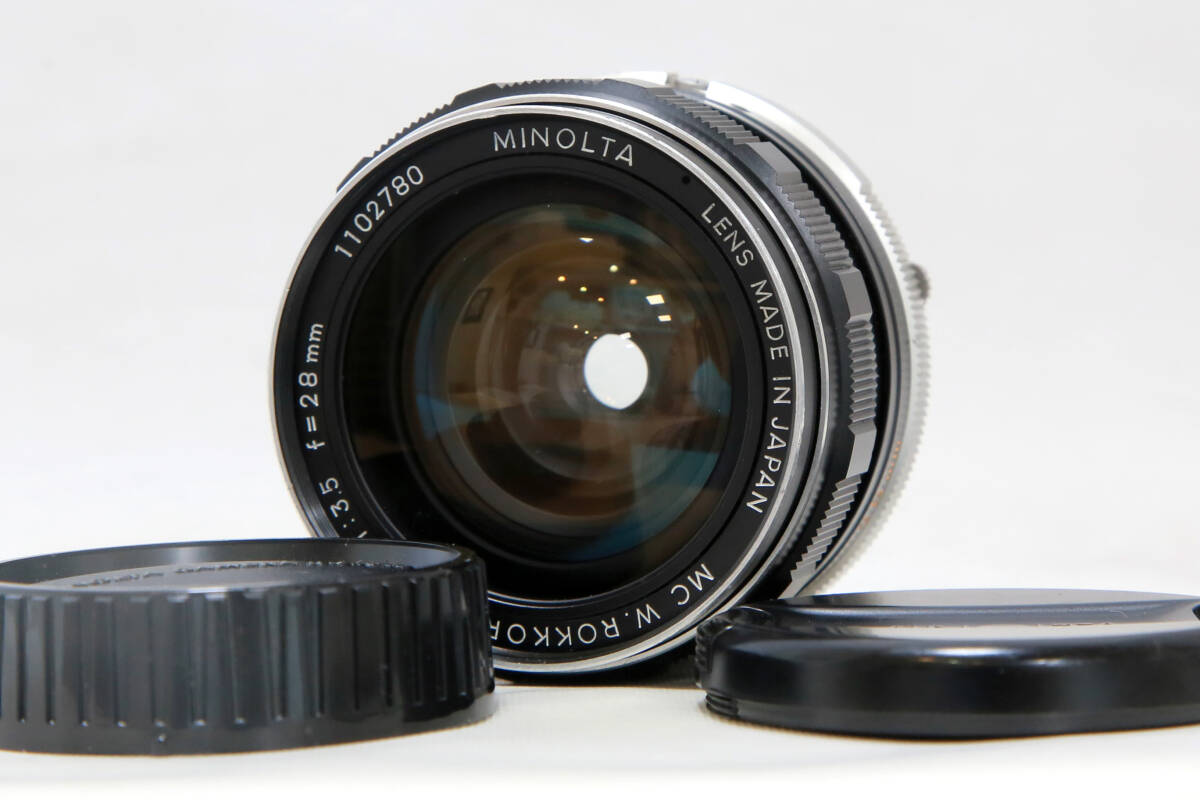 ミノルタ MINOLTA MC W.ROKKOR-SG 28mm F3.5 #654-23