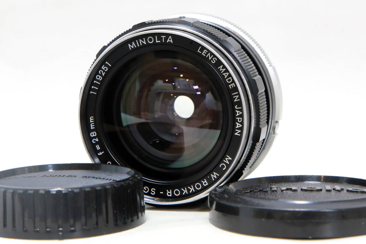 ミノルタ MINOLTA MC W.ROKKOR-SG 28mm F3.5 #655-10
