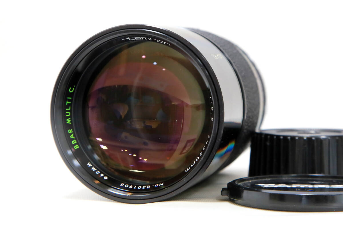 タムロン TAMRON 200mm F3.5 BBAR MULTI C. ★Nikon Fマウント★ #656-18