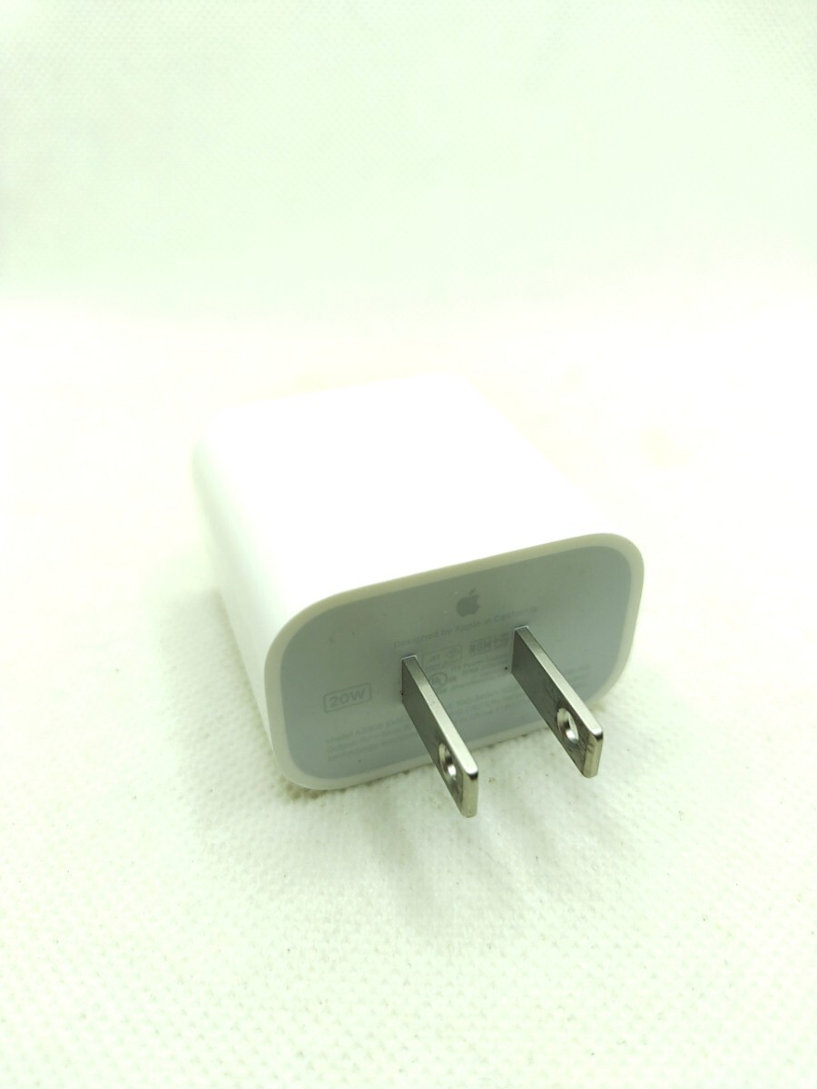 Apple 20W USB-C 電源アダプタ A2305 ACアダプター USB電源アダプタ 充電器 純正品 6S-7500 【動作OK】 