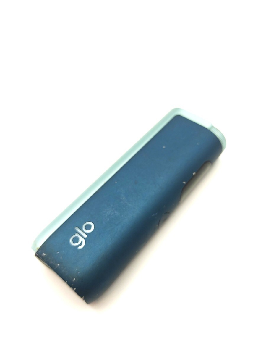 glo hyper pro ブルー 本体 電子タバコ 加熱式たばこ HPY-36000 【動作OK バッテリー良好】