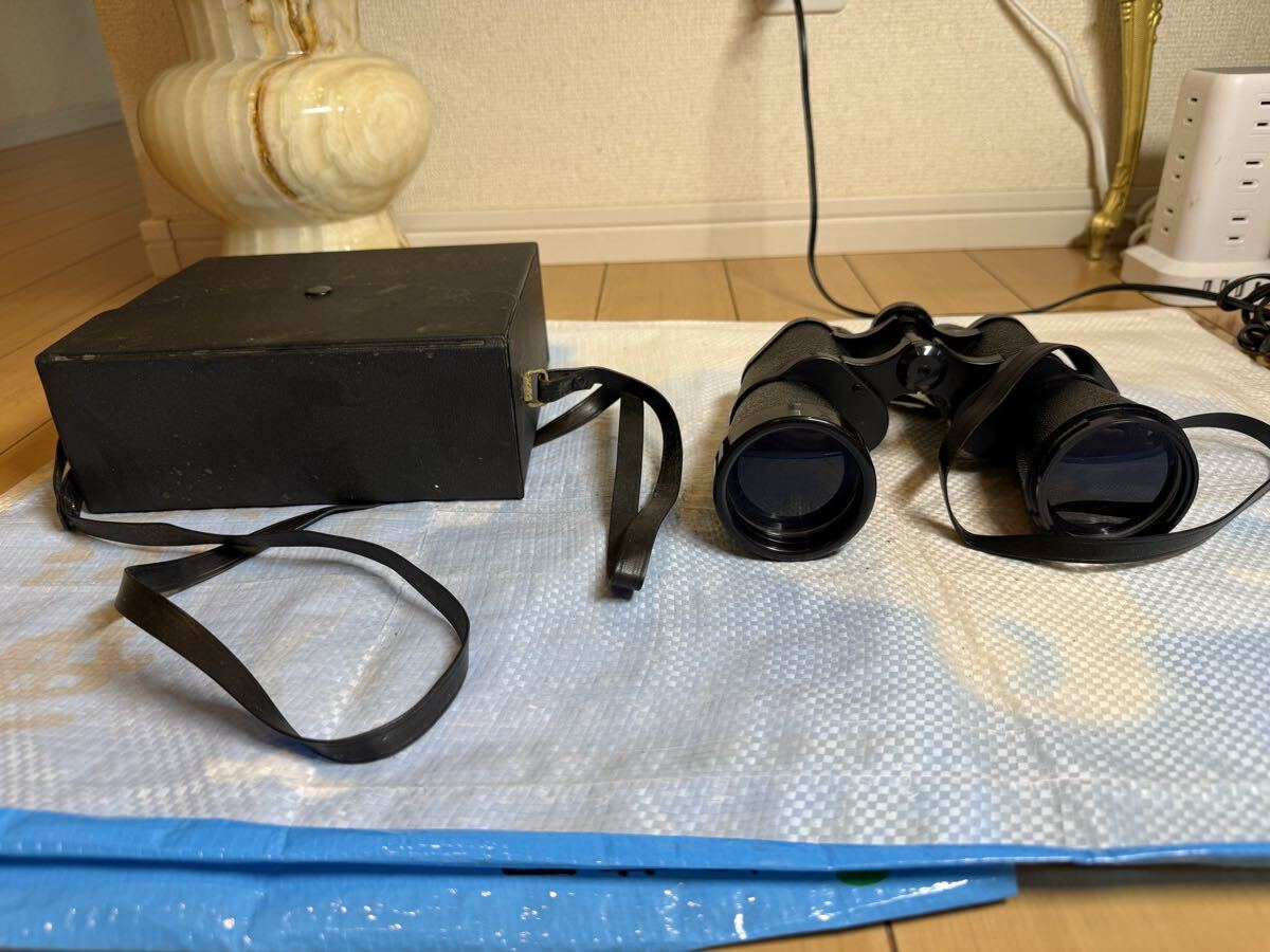 CENTRE DELUXE DAY AND NIGHT MULTI COATED OPTICS 20X50 Field 3° 双眼鏡 アウトドア アンティーク ブラック