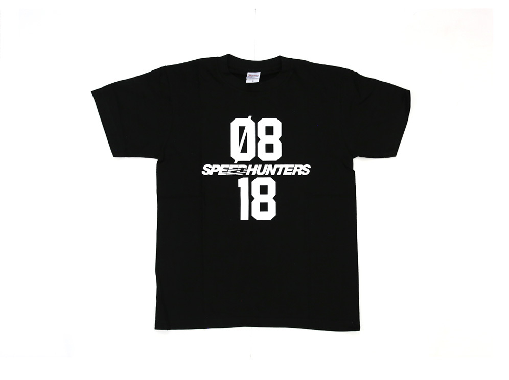 【送料無料】 SPEEDHUNTERS Tシャツ スピードハンター スピードハンターズ スピハン SH T-SHIRT 10th ANNIVERSARY BLACK (XL)