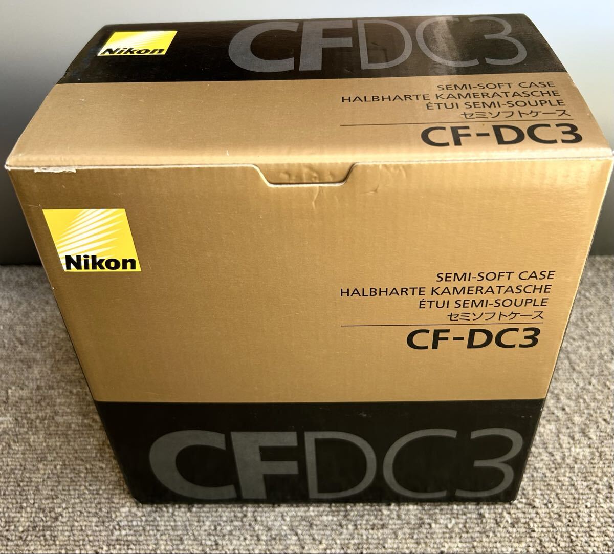 ［Nikon CF-DC3　SEMI-SOFT CASE］ニコン純正 セミソフトケース Nikon CF-DC3 元箱付属【新品同様品】対応機種：D7500 D7200 D7100 D7000 