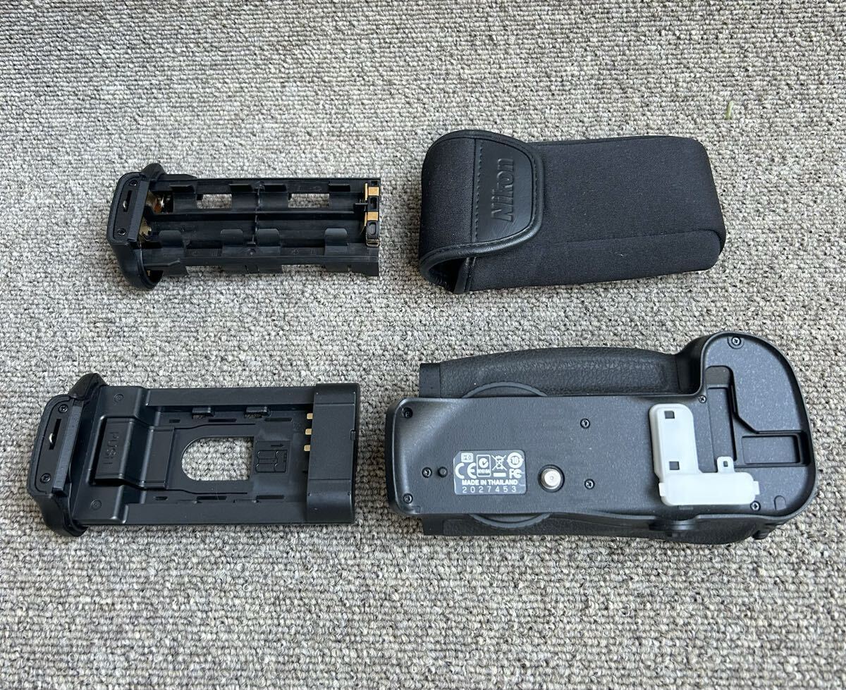 ［Nikon MB-D10 & MS-D10EN / MS-D10 ］ニコン純正 バッテリーグリップ MB-D10 & ホルダー２種類【 動作確認済良品セット】☆送料無料☆