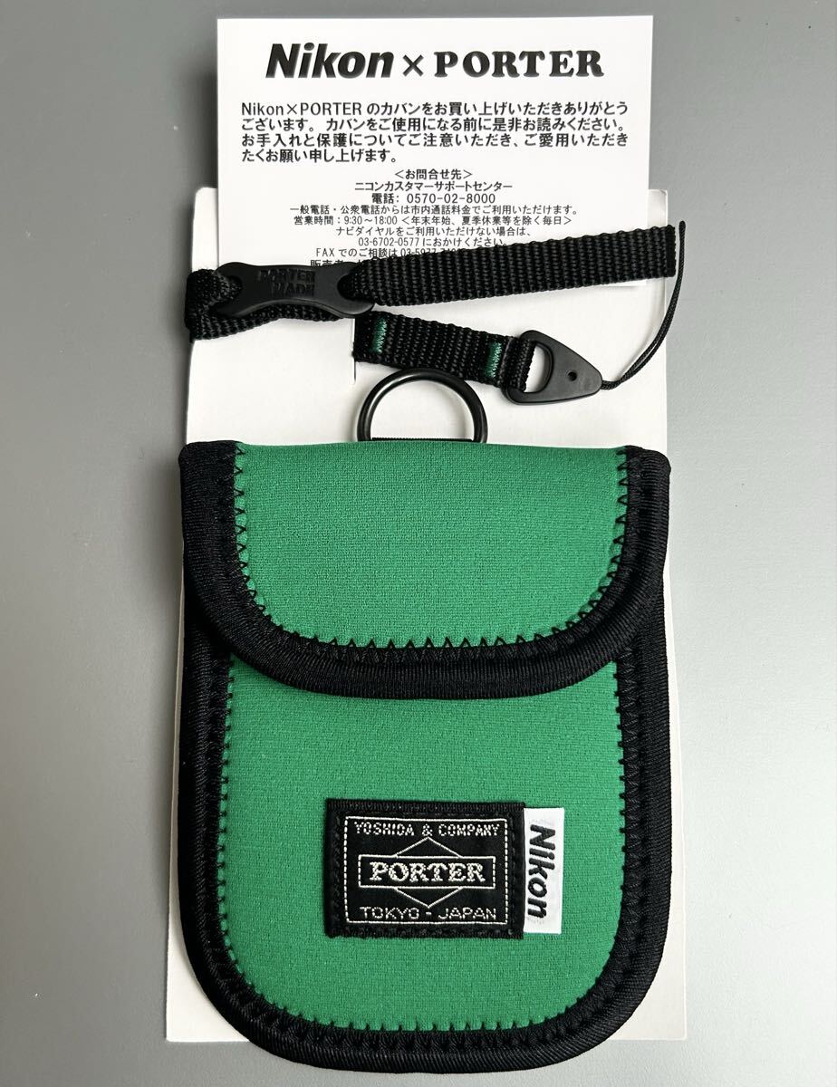 【未使用品】Nikon × PORTER コラボ カメラケース ポーチ 限定生産品（PORTER：ポーター/吉田カバン）☆送料無料☆
