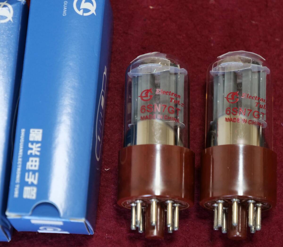 真空管ET　６SN7GTマッチドペアほぼ新品です