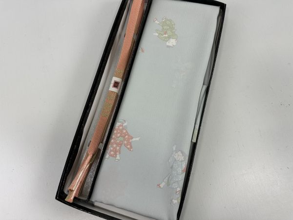 ▼三作▼正絹　帯揚げ・帯締めセット　訳あり　C2231