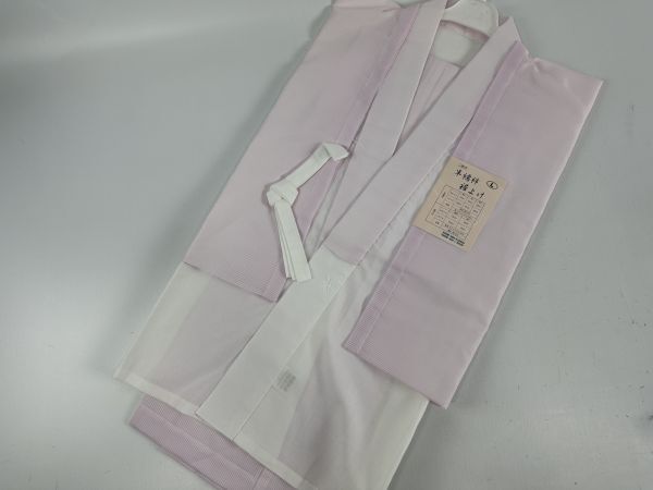▼三作▼新品税込　夏　絽二部式長襦袢　絽半衿付　洗濯OK　L