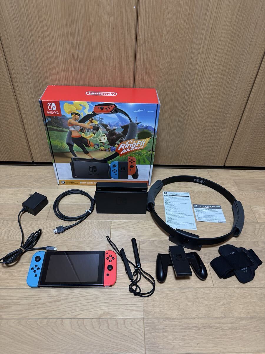 Nintendo Switch リングフィットアドベンチャー セット 初期化済み 任天堂　J-881