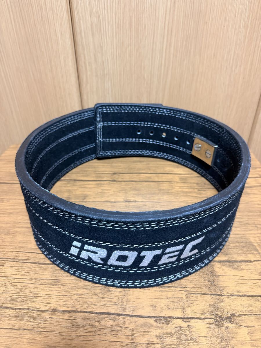 iROTEC アイロテック　 パワーベルト　 トレーニングベルト　サイズM 