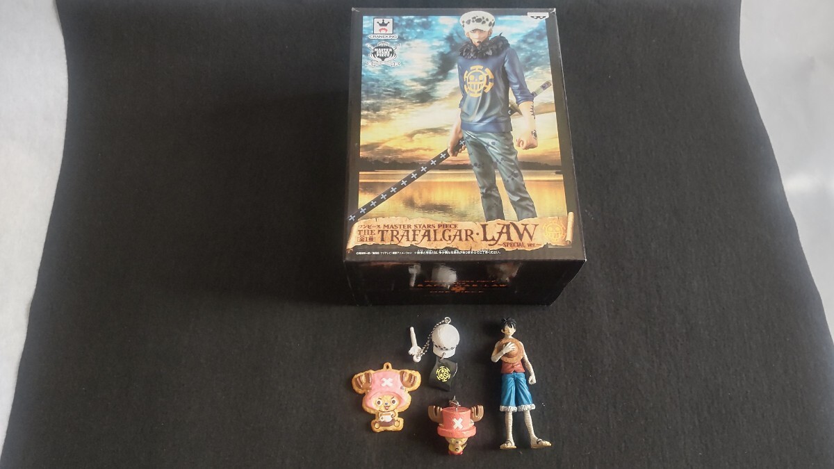 ワンピース MASTER STARS PIECE THETRAFALGAR.LAW フィギュア ワンピース ロー ルフィまとめて