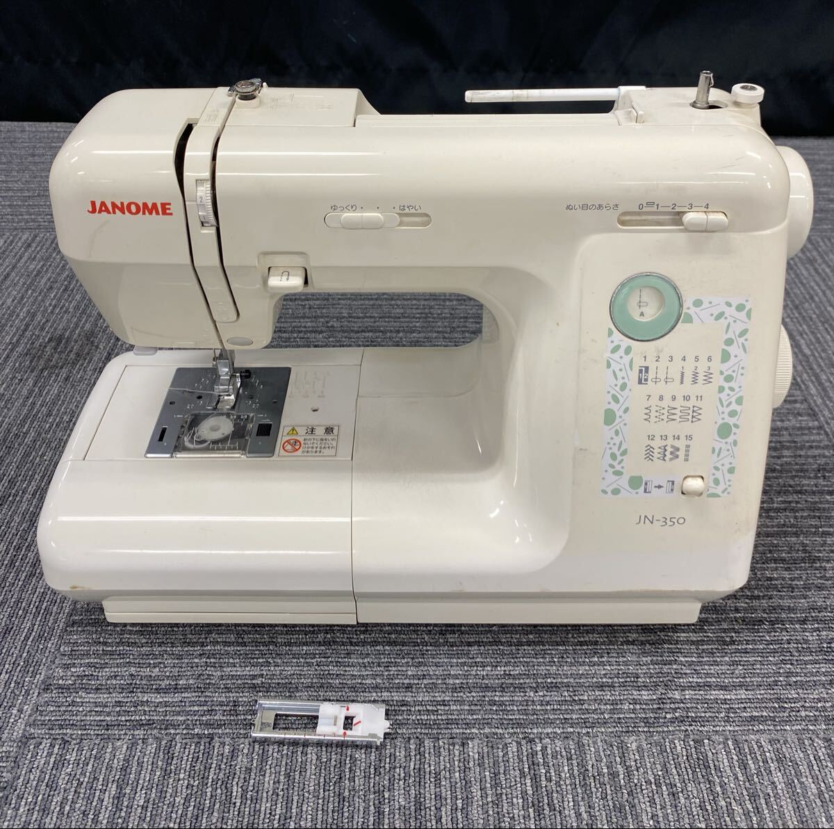 ② 横田 5月 No.94 JANOME ジャノメ ミシン MODEL 751 裁縫 手工芸 通電確認済 動作不良 汚れ有り