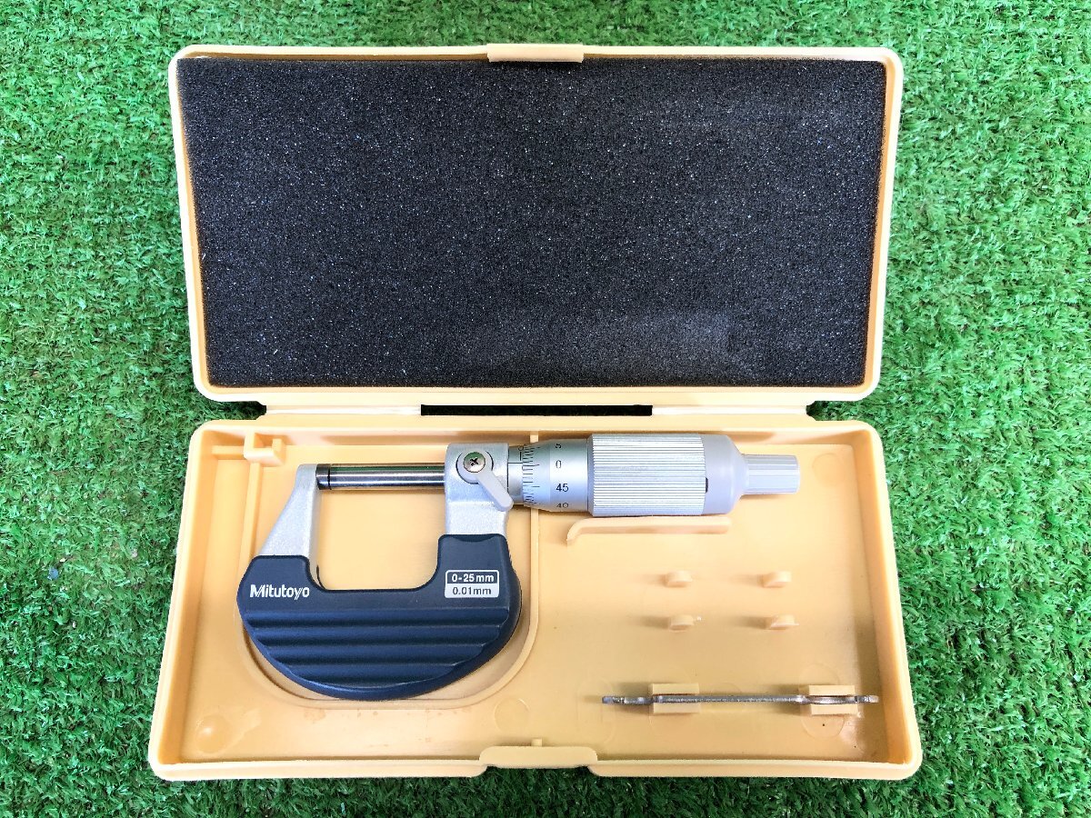 中古 美品 Mitsutoyo ミツトヨ 102-701 M317-25 マイクロメーター ノギス 精密機械 測定 計測 内径 工具