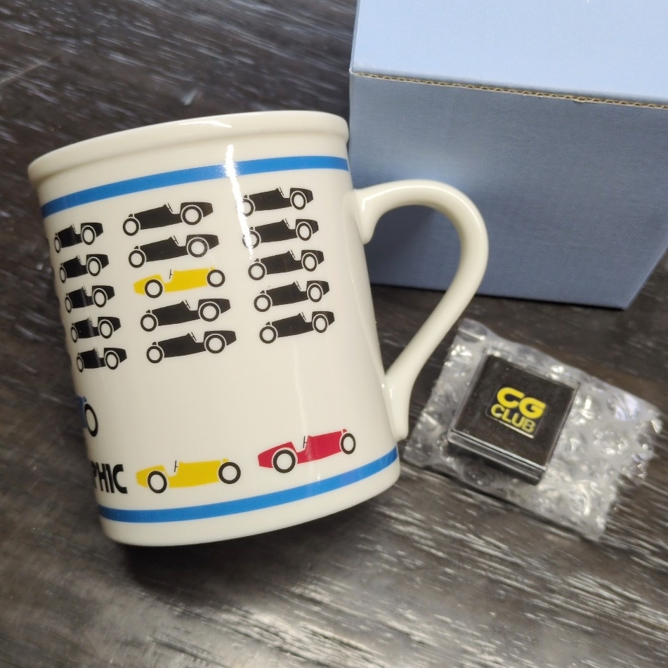マグカップ CG CLUB CAR GRAPHIC ピンバッジ グッズ ノベルティ コレクション カーグラフィック