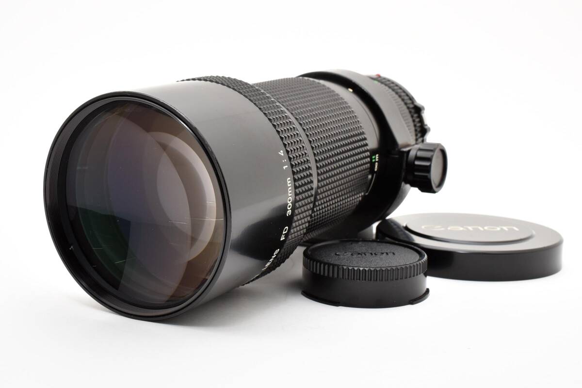 Canon New FD NFD 300mm f4 MF Telephoto Lens　キャノン　カメラレンズ　＃704