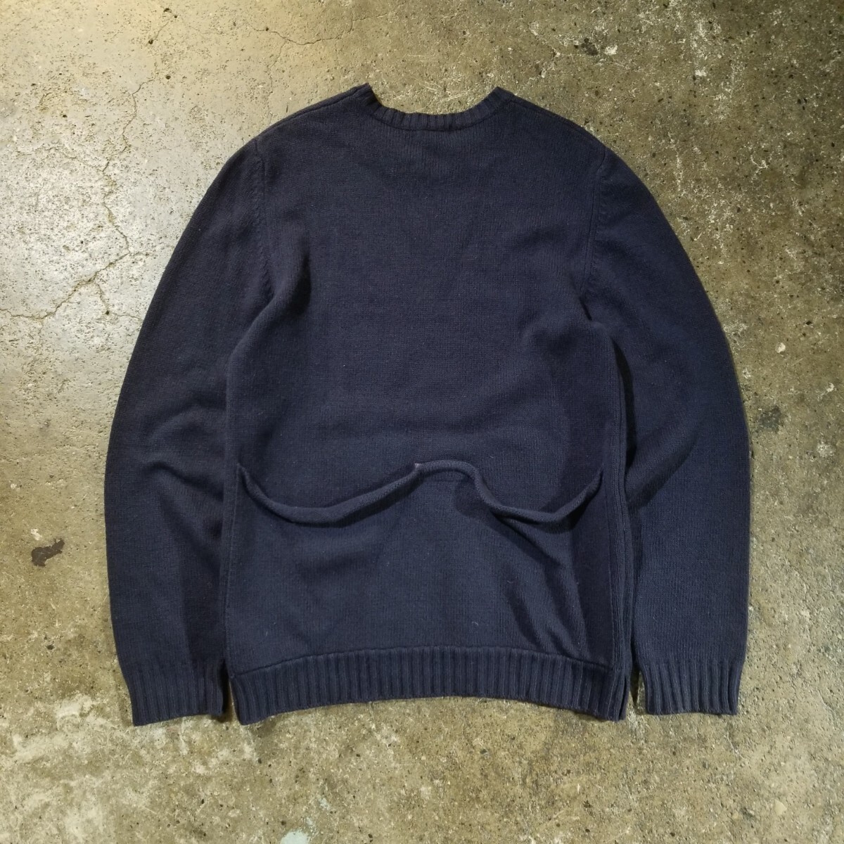 HELMUT LANG 1998 バックポケットニット M ヘルムートラング 90s