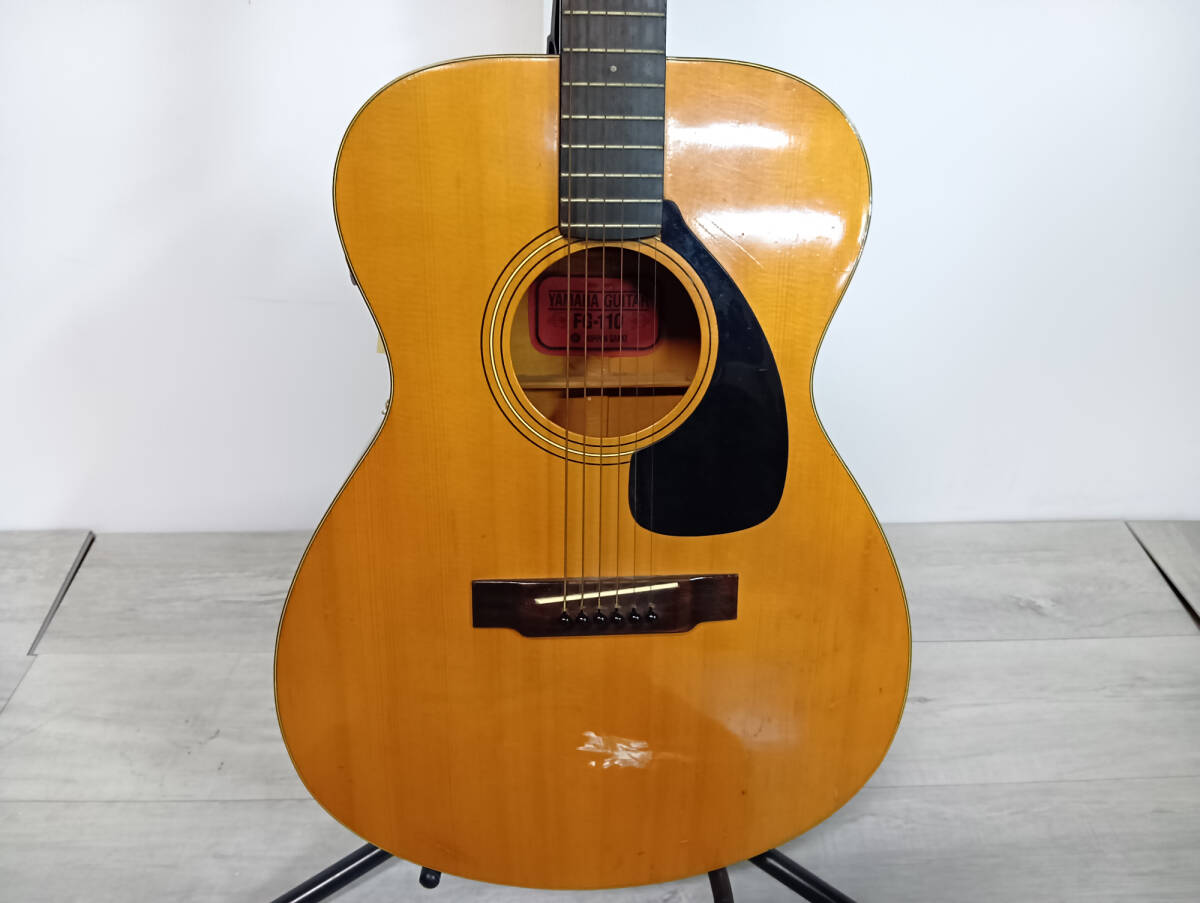 アコースティックギター FG-110 赤ラベル YAMAHA ヤマハ ハードケース付き ヴィンテージギター_S9368