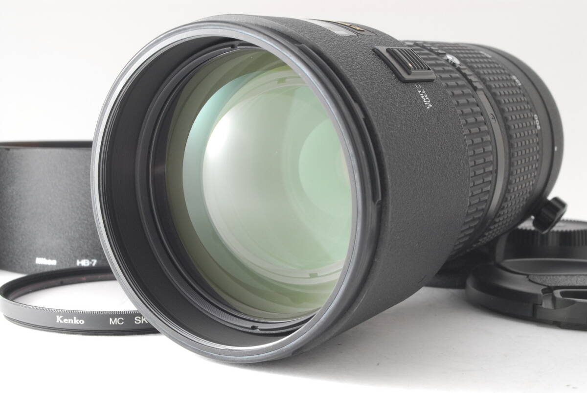 【超美品】New Type Nikon AF Nikkor ED 80-200mm F/2.8 D Telephoto Lens ニコン 望遠 レンズ #B-743